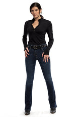 Equestrian Bootcut Jean (Vintage Wash)